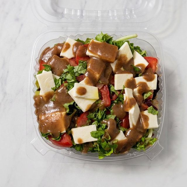 Side Caprese Salad.